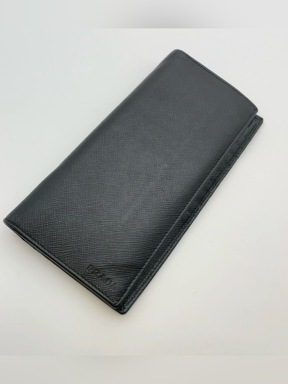 PRADA Bi-fold Black Long Wallet - Picture 3 of 10